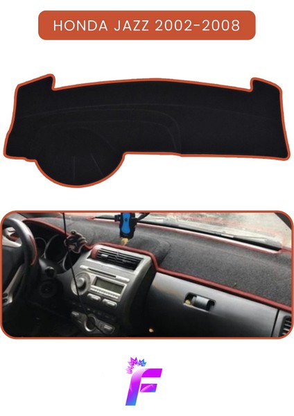 Honda Jazz (2002-2008) Uyumlu Torpido Örtüsü | Çatlama ve Isıya Karşı Tam Koruma | Oto Aksesuar TC28