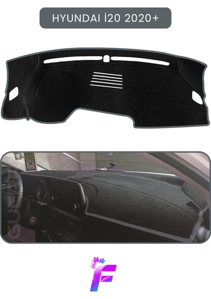 Hyundai I20 (2020+) Uyumlu Ön Göğüs Koruma | Kolay Montaj | Kaymaz Tasarım | Oto Aksesuar | TC62