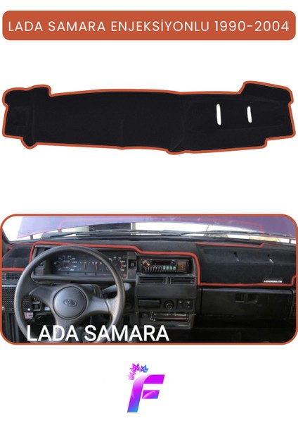 Lada Samara Enjeksiyonlu (1990-2004) Torpido Kılıfı | Yansıma ve Isı Engeller| Kolay Montaj | TD16