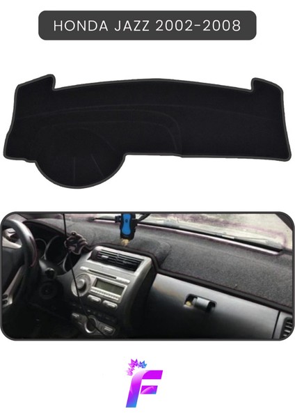 Honda Jazz (2002-2008) Uyumlu Torpido Örtüsü | Çatlama ve Isıya Karşı Tam Koruma | Oto Aksesuar TC30