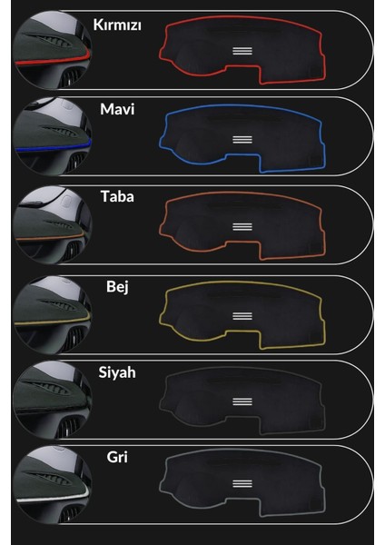 Hyundai I30 (2007-2012) Uyumlu Torpido Örtüsü | Kolay Montaj | Yansıma Önleyici| Tam Koruma | G54