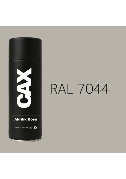 Extra Pigmentli Özel Yapım Akrilik Sprey Boya 400 ml (Gri Tonları)(Araba-Metal-Ahşah-Plastik)