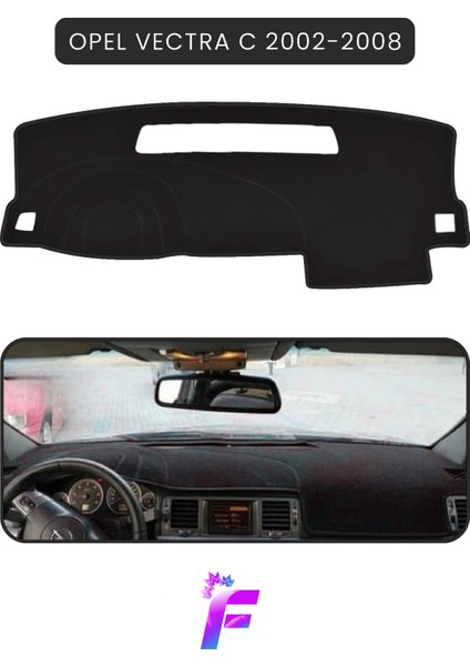 Opel Vectra C (2002-2008) Uyumlu Torpido Örtüsü | Araca Özel Üretim | Kolay Montaj | Koruma | T66