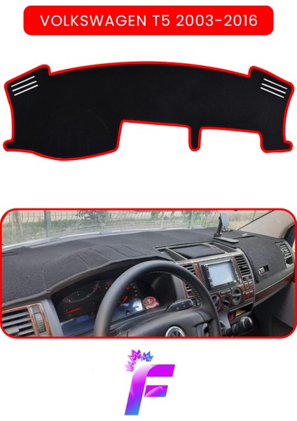 Volkswagen T5 (2003-2016) Uyumlu Ön Göğüs Koruma | Hızlı ve Kolay Montaj | Kaymaz Tasarım | C51