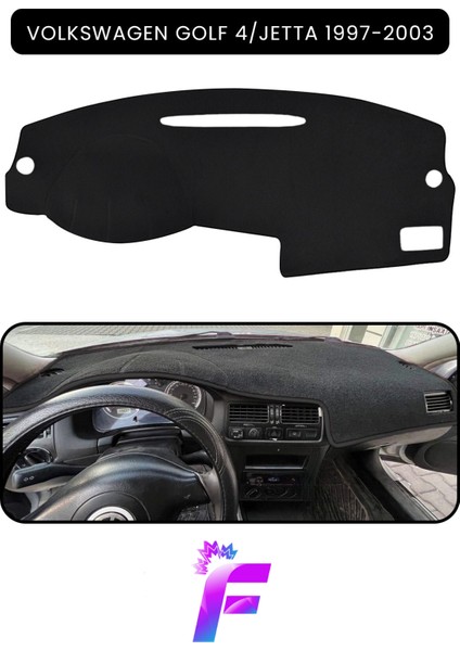 Volkswagen Jetta (1997-2003) Torpido Örtüsü | Araca Özel Üretim | Kolay Montaj | Tam Uyum| B96