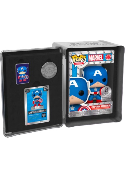 Captain America 25TH Anniversary Classics Limited 25K Pieces (2023 Fall Convention Exclusive) Pop! fiyatları