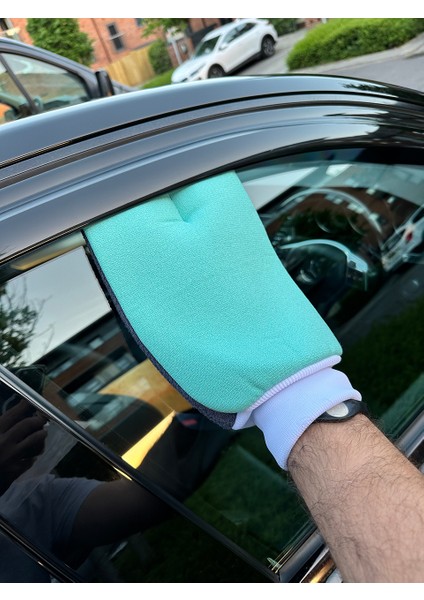 Deluxe Glass Mitt Cam Temizleme Eldiveni 16 x 28 Kore'den Ithal fırsatları