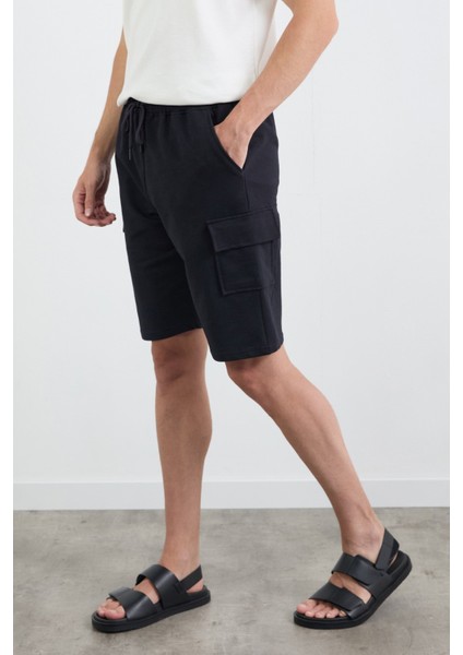 Beli Bağlamalı Kargo Cepli Şort modelleri