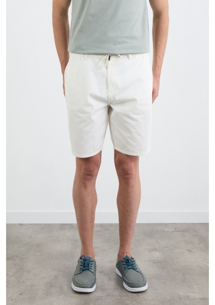 Gabardin Kargo Cepli Şort