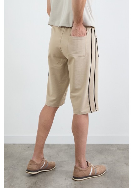 Basic Fermuarlı Beli Lastikli Şort fırsatları