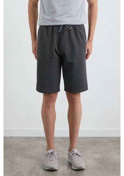 Basic Beli Bağlamalı Cepli Şort