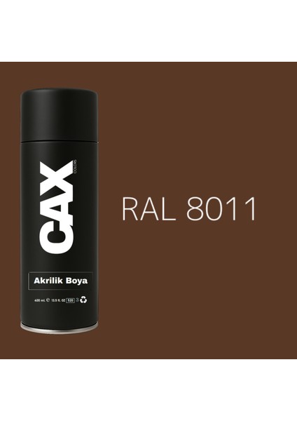 Extra Pigmentli Özel Yapım Akrilik Sprey Boya 400 ml (Kahve Tonları)(Araba-Metal-Ahşah-Plastik)