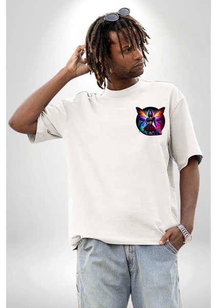 Crop Top Etek Retro Boom Box Plak Genç Kız Beyaz Oversize Kadın Erkek Ön Minimal Baskılı Tişört fiyatları