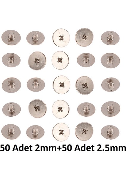 100 Adet Set Laptop Menteşe-Lcd Ekran Vidası modelleri