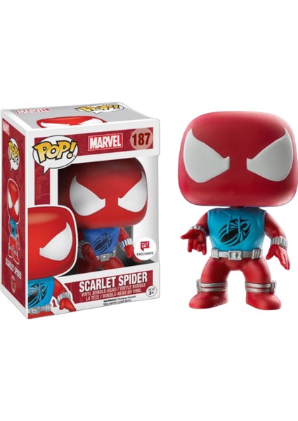 Marvel Spider-Man Scarlet Spider Exclusive Pop! #187