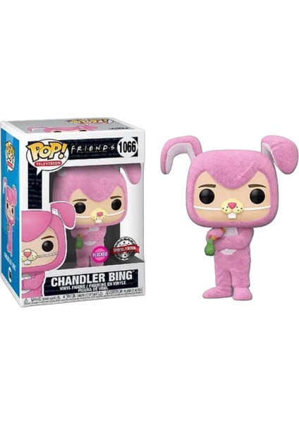 Friends Chandler Bing Flocked Exclusive Pop! #1066