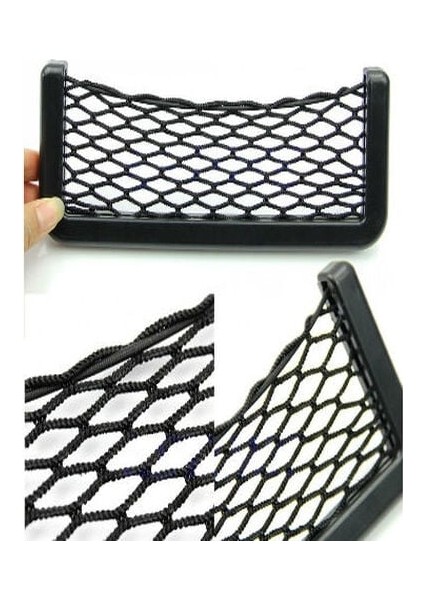 Kampanya Estevia Telefon Tutucu Torpidoya Yapışan File 15*8 cm Yeni!!!