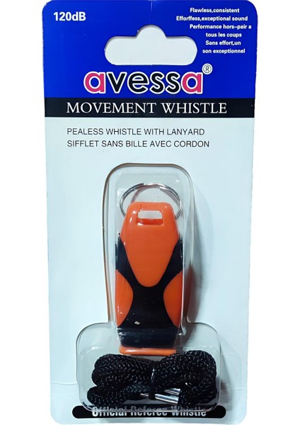 Süpertrend Dk-40 Orange Ipli Profesyonel Düdük Turuncu (Epık Cmg)