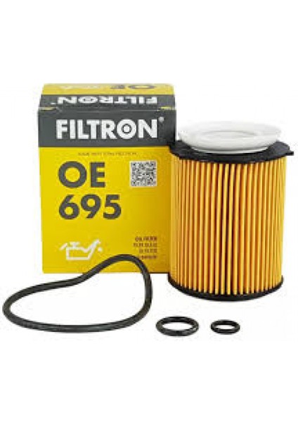 OE695 Yağ Filtresi A2701800009 - A2701800109 - A2701840025 - A2701840125