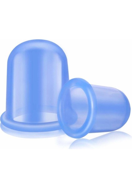 Şeffaf Silikon Masaj Kupası Çift Seti ile Güzel Ciltler