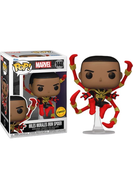 Marvel Miles Morales Iron Spider Chase Limited Pop! #1448