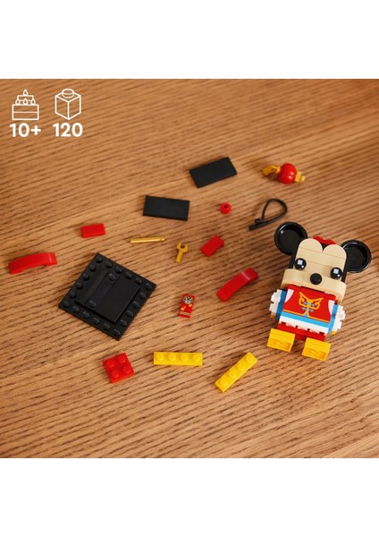 Leg Disny Brickheadz™ Bahar Festivali Mickyfare 40673- 10 Yaş ve Üzeri Çocuklar Için Oyuncak Yapım Seti (215 Pr)