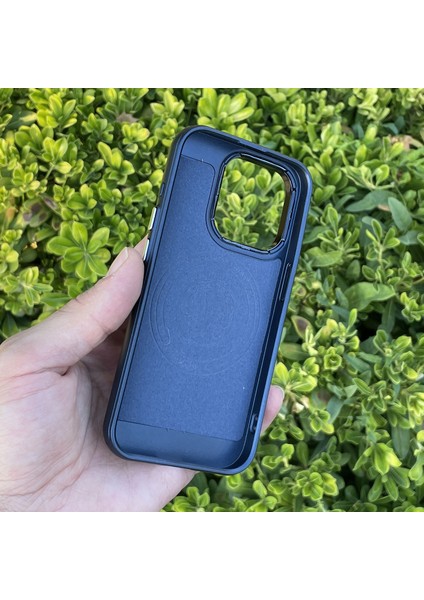 Apple iPhone 15 Pro Kılıf Pu Deri Magsafe Uyumlu Silikon Kapak modelleri