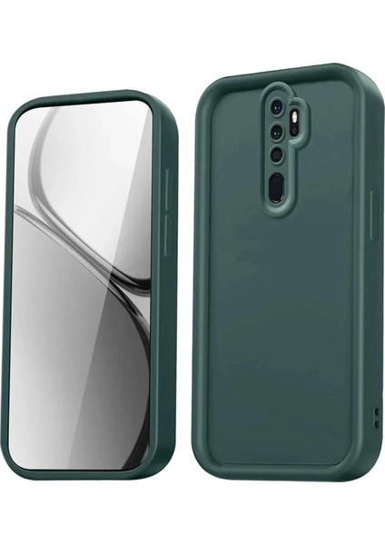 Xiaomi Redmi Note 8 Pro Kılıf Viera Silikon - Koyu Yeşil
