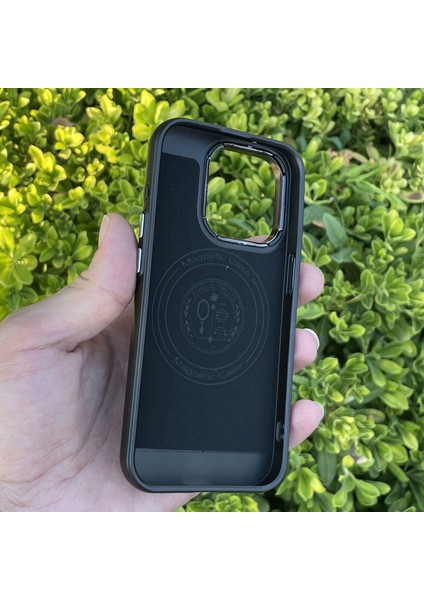 Apple iPhone 15 Pro Kılıf Pu Deri Magsafe Uyumlu Silikon Kapak modelleri