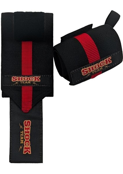 Süpertrend Shock Team Pro Wrist Wraps Siyah-Sarı