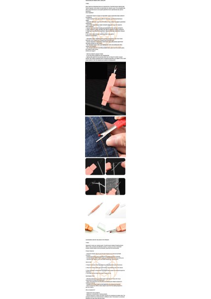 Turk Dikiş Sökme ve Iğne Iplik Takma Aparatı - MCT2584-4832 fiyatları
