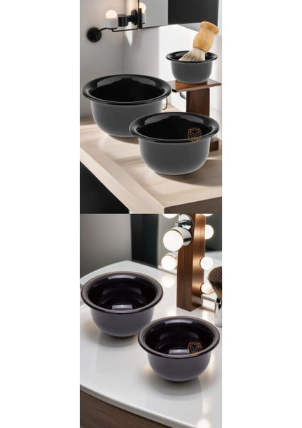 Turk 2 Li Set Tıraş Tası Cabrera Design - MCT6138-7727