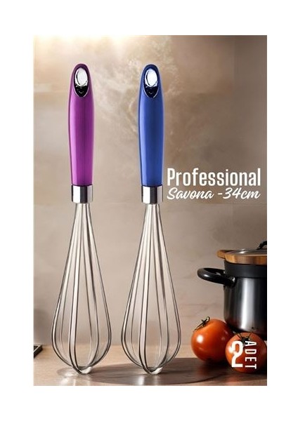 Turk Savona Çırpıcı 2 Li Set - MCT8826-9077