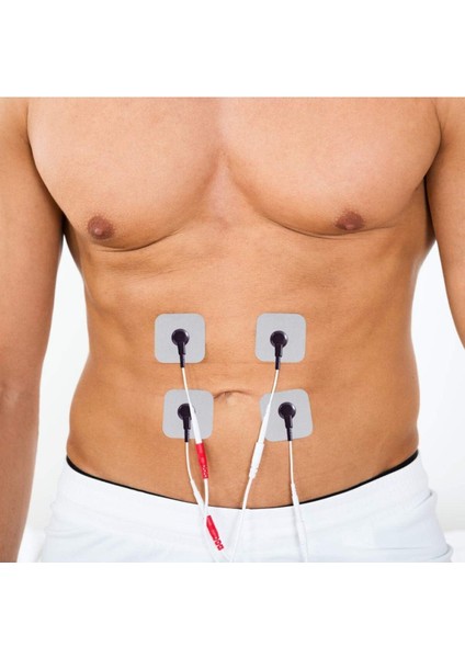 5 Paket, 20 Adet 5X5CM Tens Elektrod Pedi, Sağlıklı ve Güçlü Elektrik Tedavisi Seti fırsatları