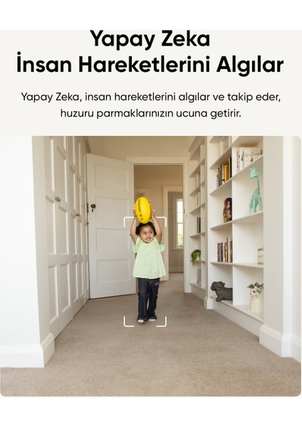 Anke Eufy Security C220 360 Derece Dönebilen Kızılötesi Gece Görüşlü Ip Kamera - T8W1 (Anker Türkiye Garantili) modelleri