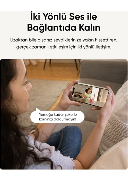 Anke Eufy Security C220 360 Derece Dönebilen Kızılötesi Gece Görüşlü Ip Kamera - T8W1 (Anker Türkiye Garantili) fırsatları