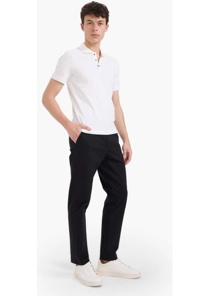 Regular Fit Normal Kesim Düz Paça Chino Pantolon D7349AX25AU indirimleri