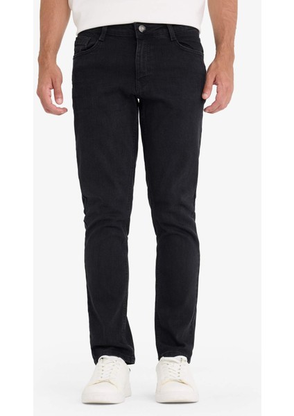 Pedro Slim Fit Dar Kalıp Normal Bel Dar Paça Jean Pantolon R8788AZ25AU