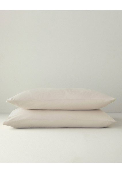 Novella Premium Soft Cotton 2'li Yastık Kılıfı 50X70 cm Krem modelleri