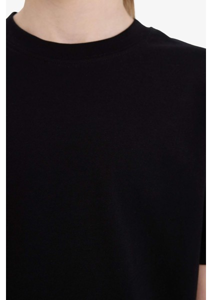 Erkek Çocuk Bisiklet Yaka Basic Düz Kısa Kollu Okul Tişörtü K1687A625AU indirimleri