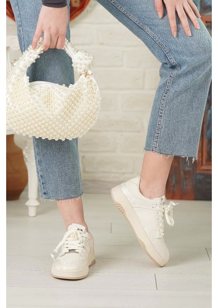 25Y391 Kadın Günlük Spor Ayakkabı Bej fırsatları