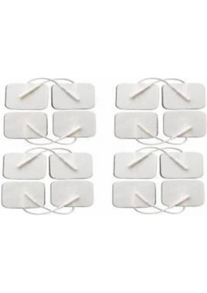 Tens Elektrodu 5'li Set, Sağlık ve Terapide Kullanım Için Güçlü ve Güvenilir