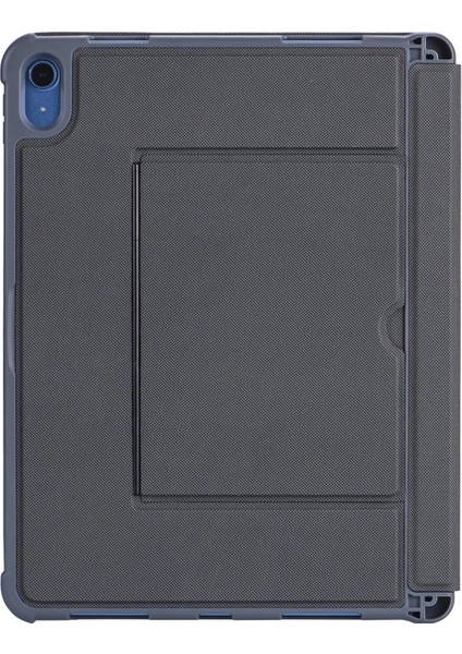 T5508D iPad 2022 10.9 (10.nesil) Kılıf Palermo Ledli Klavyeli Standlı Tablet Kılıfı - Siyah modelleri