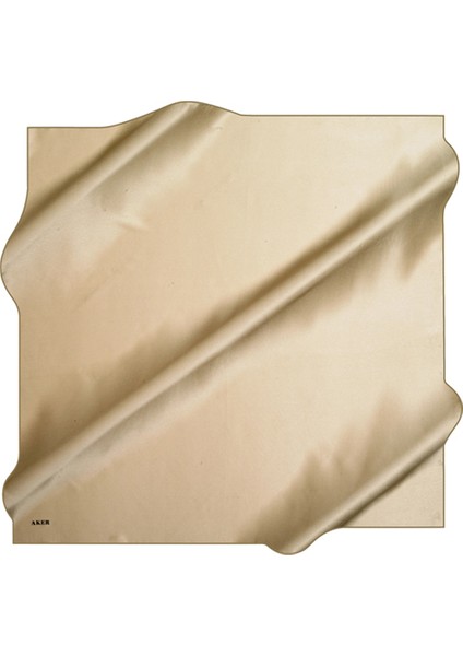 Düz Taşlanmış İpek Krep Saten Eşarp - 7747758-355-Renk-355