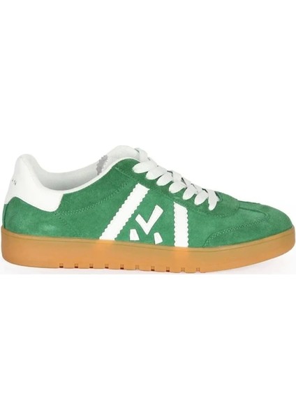 Lufıan Nelson Erkek Deri Günlük Sneakers Ayakkabı Yeşil