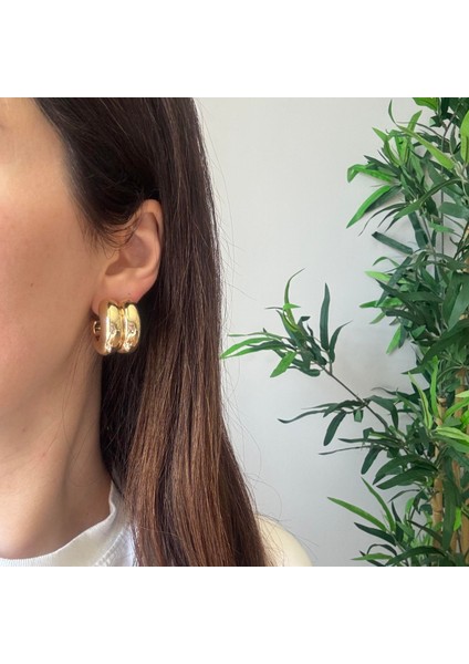 Çelik 2 Bombe Halka Küpe fiyatları