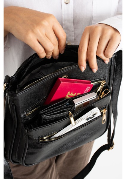 Kadın,ayarlanabilir Çapraz Askılı, Dört Cepli Omuz Çantası fiyatları