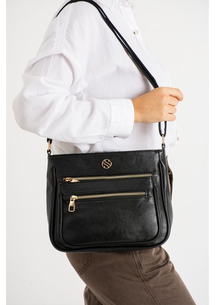 Kadın,ayarlanabilir Çapraz Askılı, Dört Cepli Omuz Çantası indirimleri