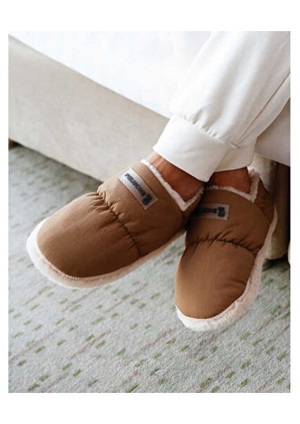 Brown Parachute Women Slipper Kadın Günlük Ev Pandufu Par-Kkı Kahverengi fırsatları