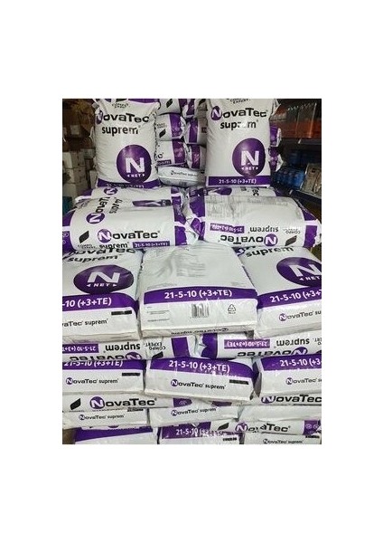 Novatec Suprem 21-5-10+2mgo Çim-Bitki Gübresi 2kg modelleri